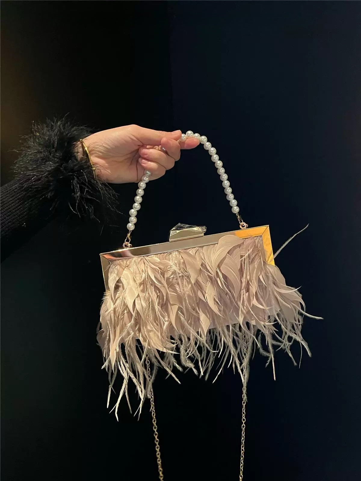 Advanced Feather  Evening Bag