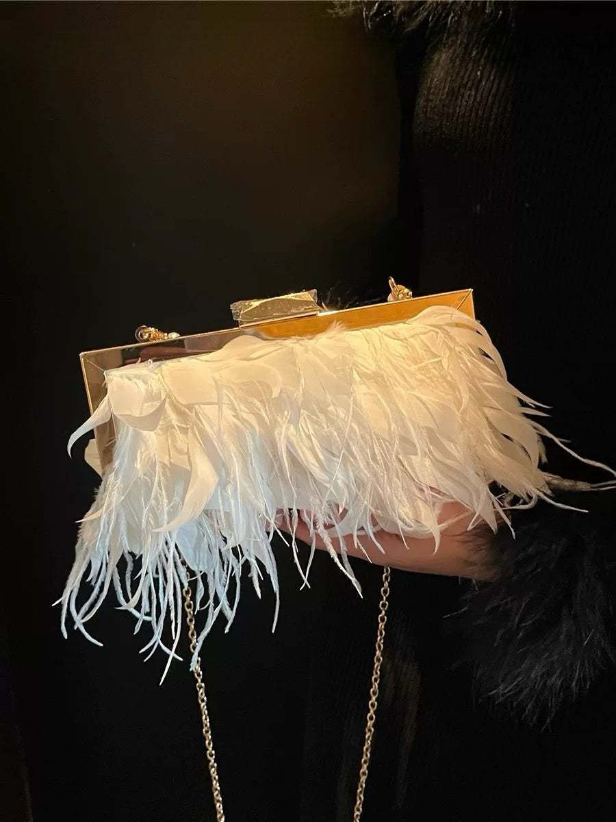 Advanced Feather  Evening Bag