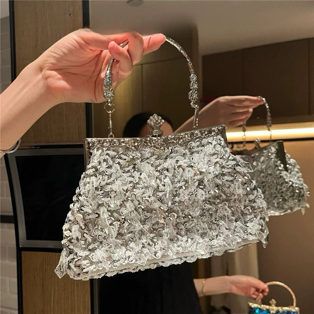 Beaded Sequin Evening Bag